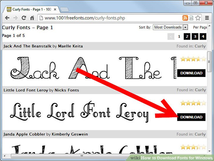 How To Download Arabic Fonts